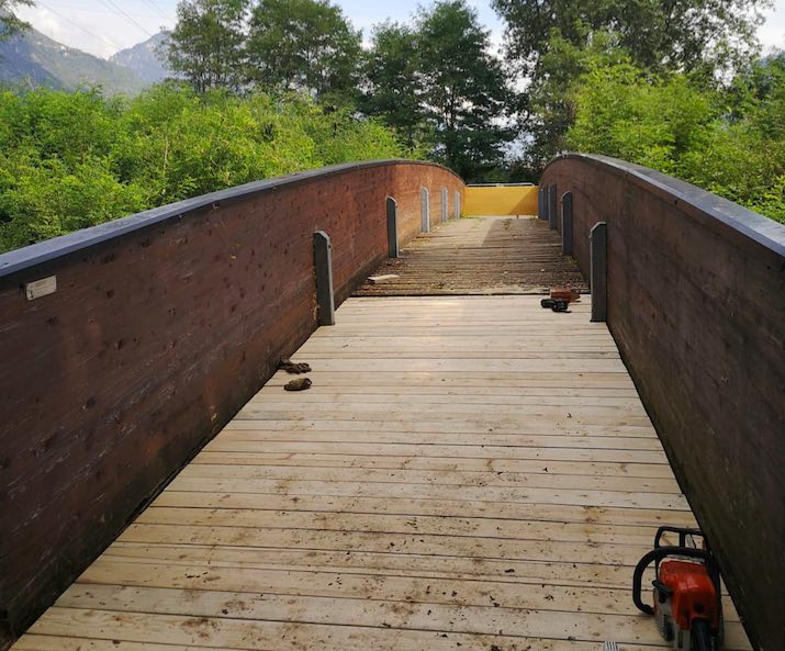 ciclabile ponte pian camuno