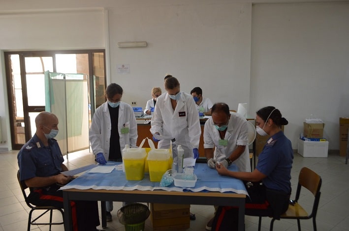 Carabinieri - screening - Brescia
