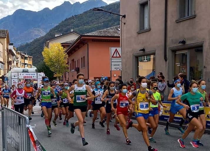 Partenza Morbegno - gara - foto credit trofeo Vanoni