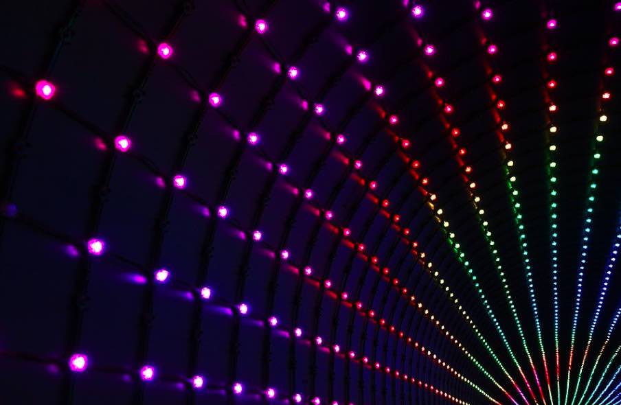 led