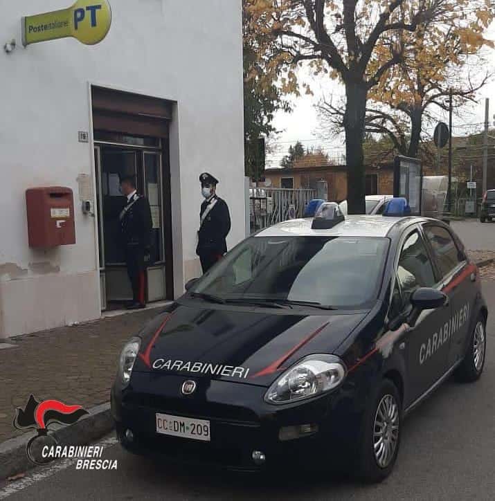 poste - carabinieri - brescia