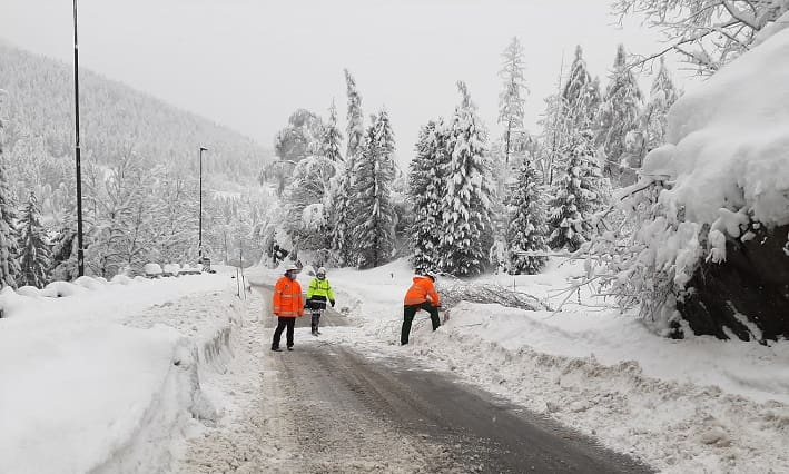 Corteno neve - Protezione Civile
