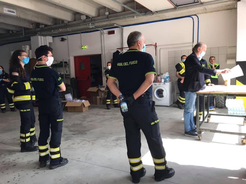 vigili fuoco dro