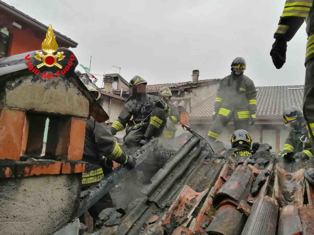 vigili fuoco incendio