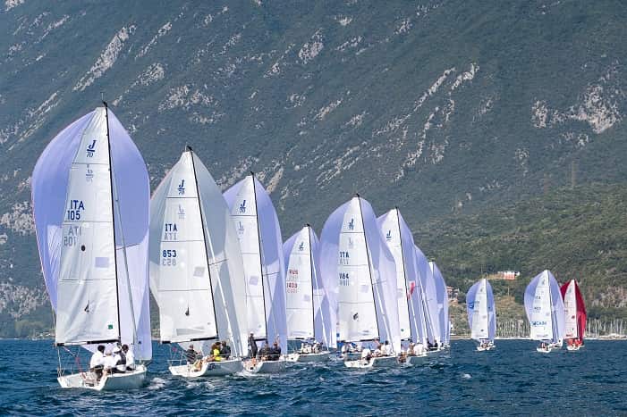 SPORT - Vela, J/70 Cup 2026: a Torbole la prima leadership è di Paint It Black