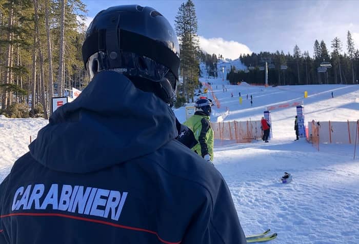 CRONACA - Sicurezza sulle piste: l'attività dei Carabinieri sciatori di Brunico