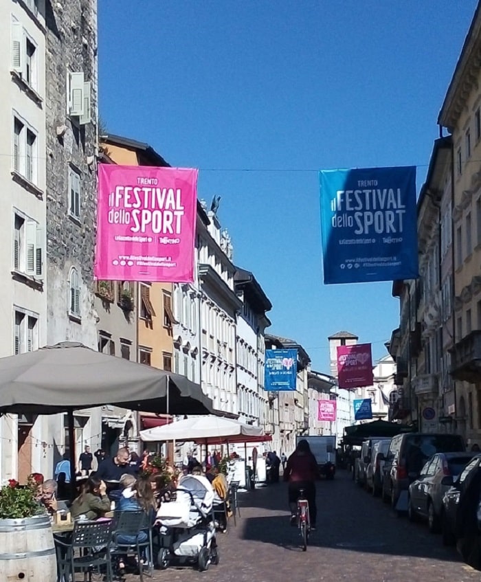 ATTUALITÀ - Una città in rosa per Il Festival dello Sport di Trento
