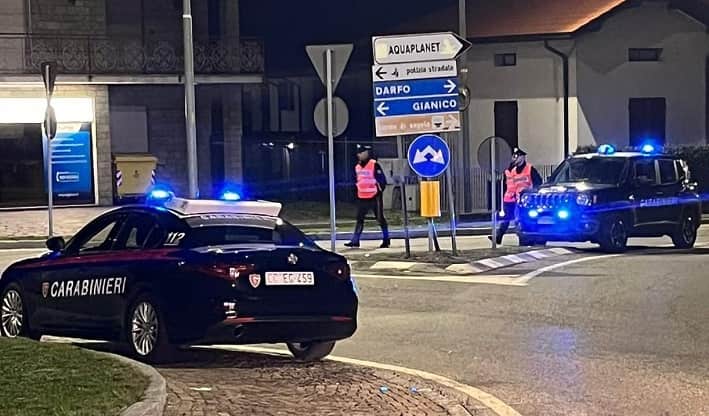 DARFO BOARIO - Valle Camonica: ubriaco alla guida fermato dai carabinieri