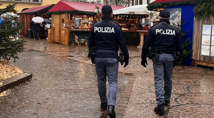 CRONACA - Controlli ai mercatini di Natale della città di Trento
