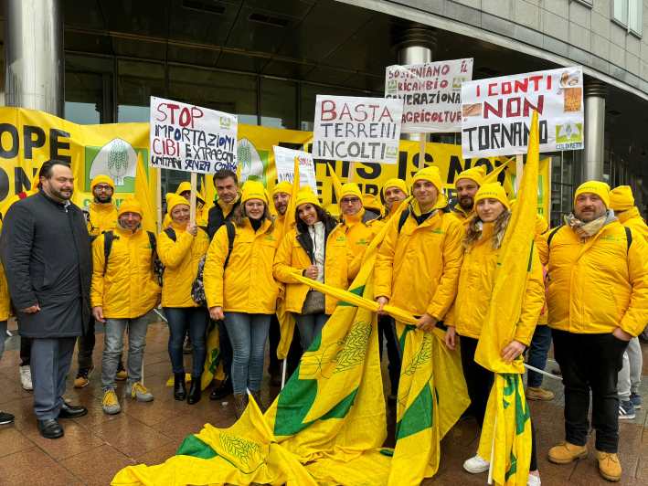 ATTUALITÀ - Coldiretti in piazza per un'Europa diversa