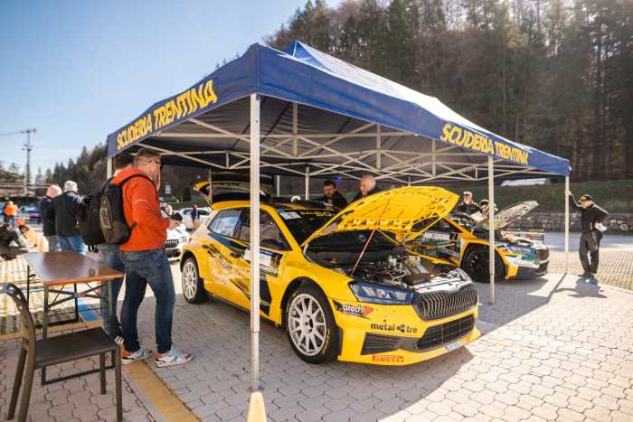 MOTORI - Alessandro Zanolli subito al comando del 2° Paganella Rally