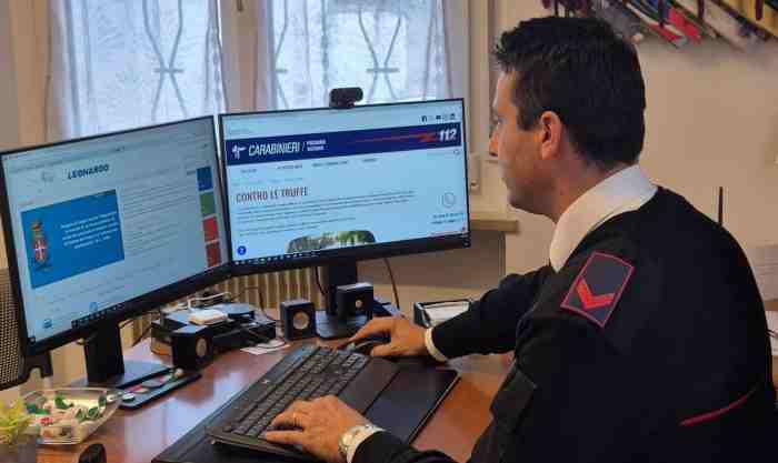 ALTO ADIGE - Selva di Val Gardena, frode online sventata dai carabinieri