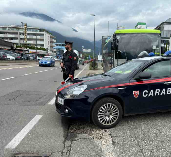 CRONACA - Vipiteno: cinque persone denunciate dai carabinieri