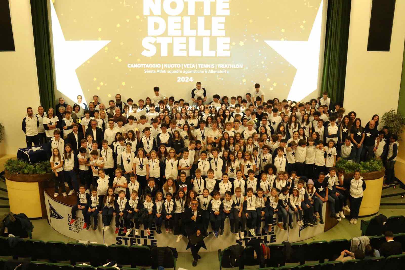 VELA - Notte delle Stelle: a Salò la festa degli atleti Canottieri Garda