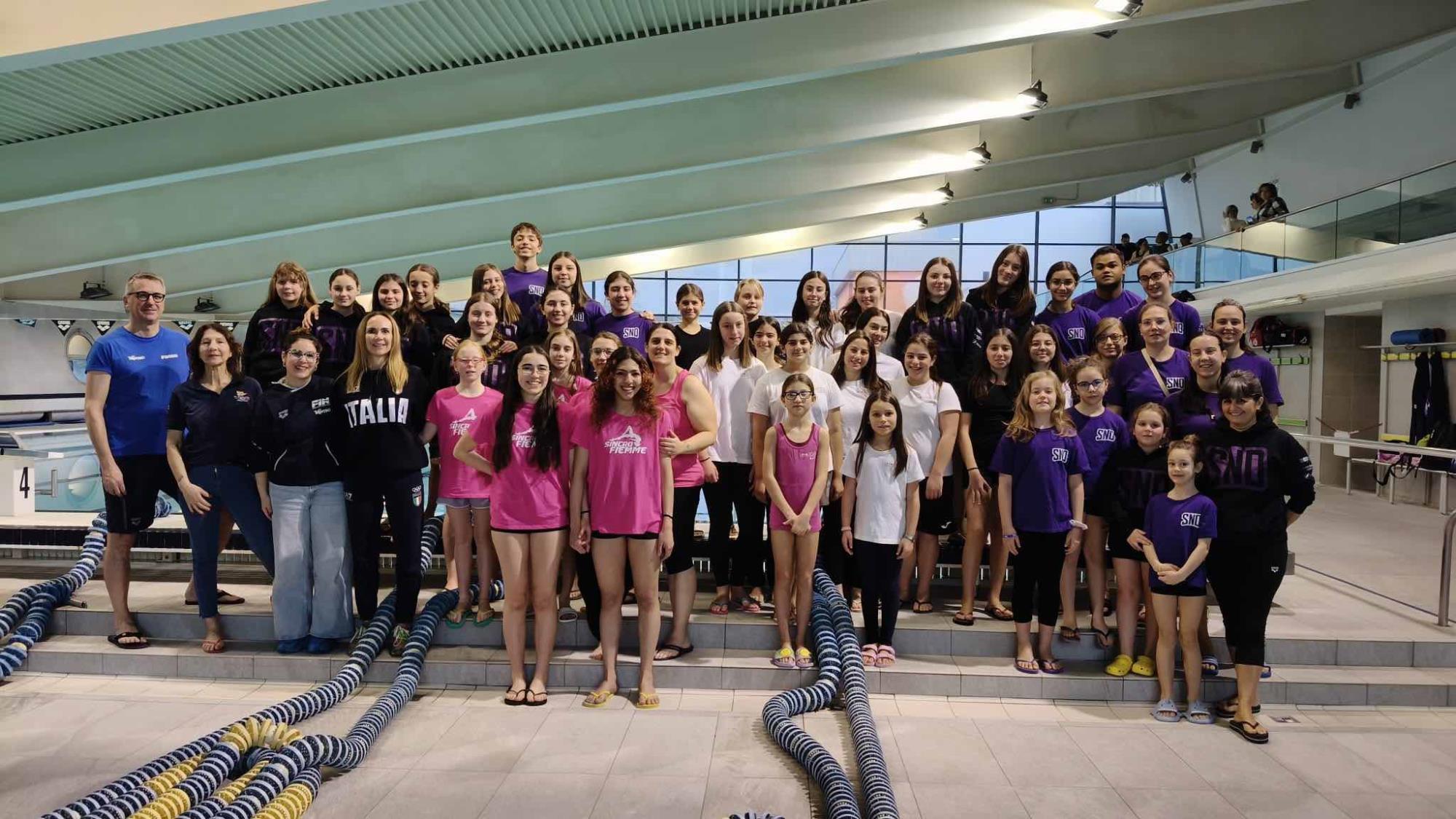 NUOTO - Nuoto artistico trentino, primo stage-raduno della storia