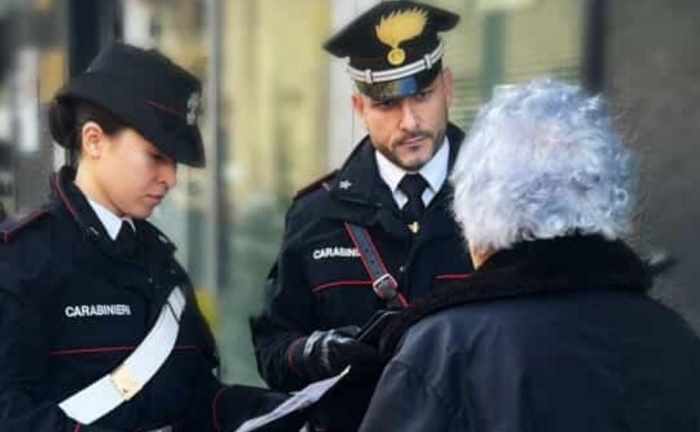 ALTO ADIGE - I Carabinieri di Terlano incontrano gli anziani della casa di riposo Pilsenhof