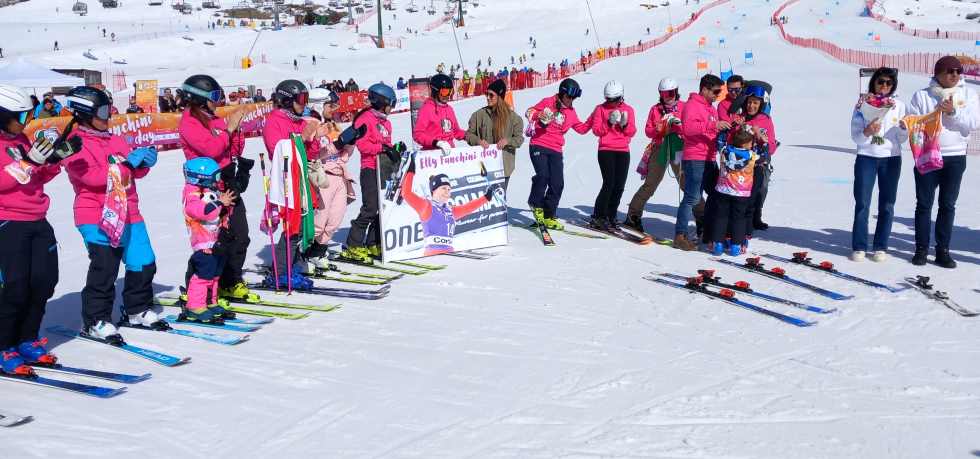 TONALE - Elly Fanchini day, al Tonale Sofia Goggia ricorda l'amica
