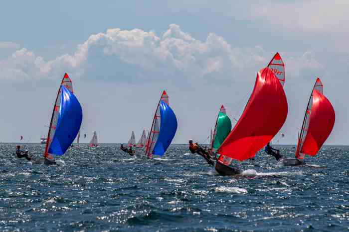 VELA - Al Circolo Vela Gargnano la nazionale del doppio acrobatico 29er