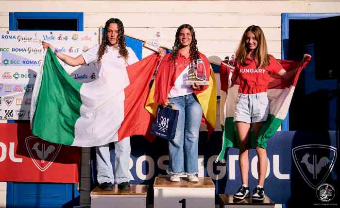 SPORT - Windsurf, Susanna Pernici argento Europeo Techno 293