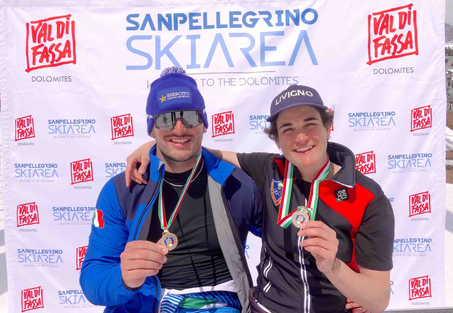 SCI - Skicross, Jole Galli e Federico Tommasoni campioni italiani