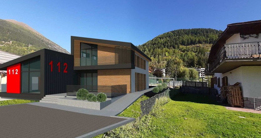 VALLE CAMONICA - Ponte di Legno: aperto il cantiere del Centro Unico di soccorso