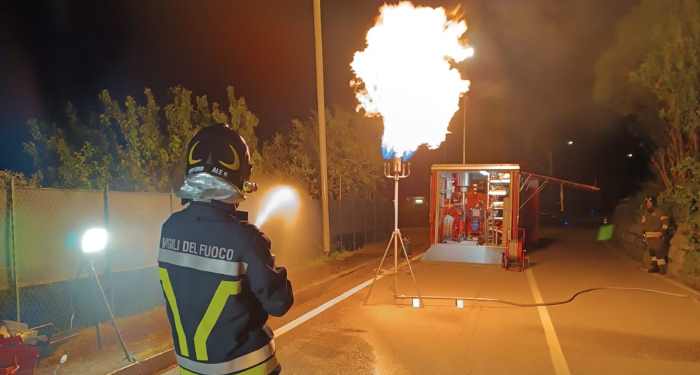 TRENTINO - Fuga di gas, mobilitazione in via Arco a Ceniga di Dro