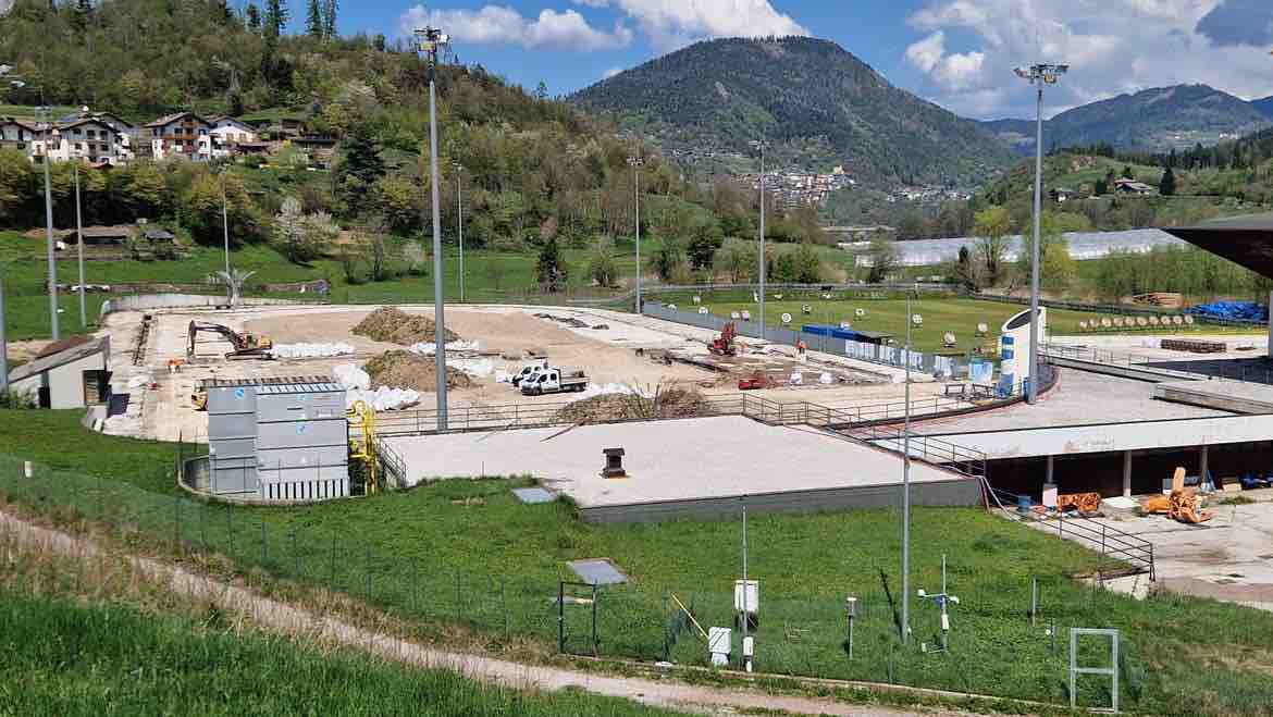 TRENTINO - Ice Rink Piné: lavori conclusi a ottobre
