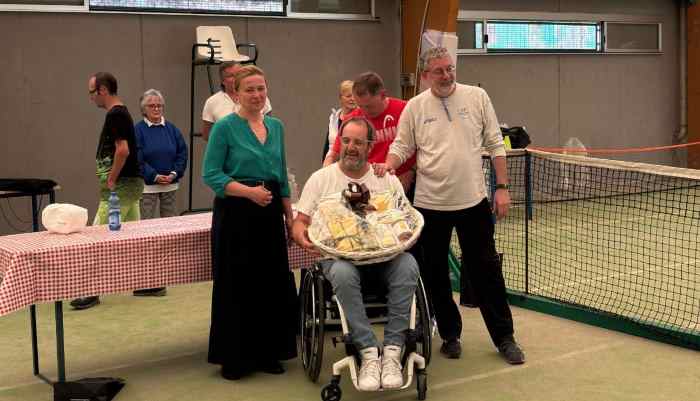 SPORT - Tennis in carrozzina, a Lovere vittoria di Zeni su Trovesi