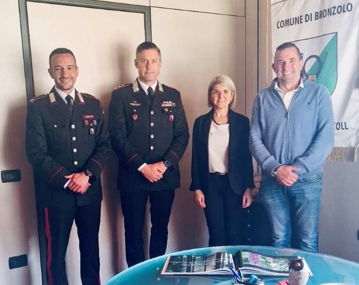 ATTUALITÀ - I sindaci di Bronzolo e Vadena incontrano i carabinieri