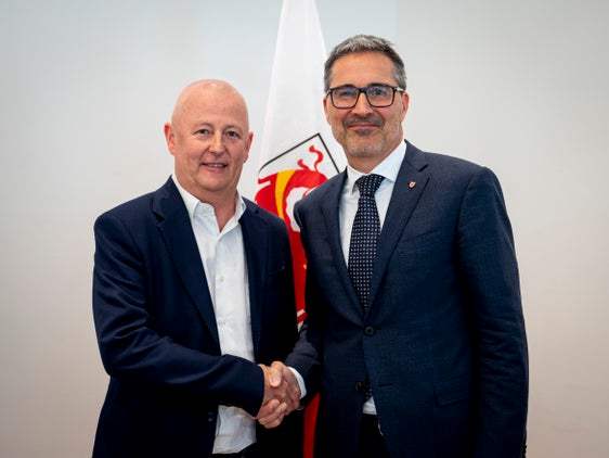 ATTUALITÀ - Il presidente dei vigili del fuoco Künig dal presidente Kompatscher