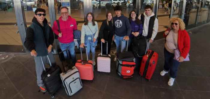 VALLE CAMONICA - Delegazione degli studenti del Meneghini di Edolo a Potenza