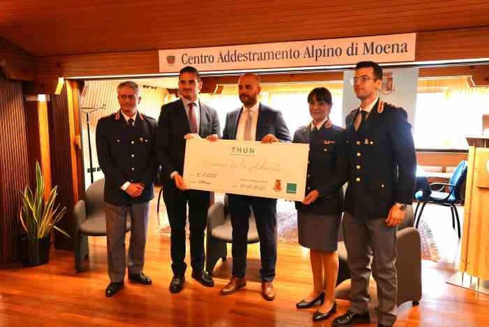 ATTUALITÀ - Moena: Centro Addestramento Alpino, assegno al piano Valerio