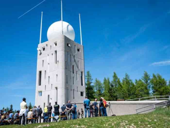 VAL DI SOLE E NON - Inaugurato il radar meteorologico sul Monte Macaion