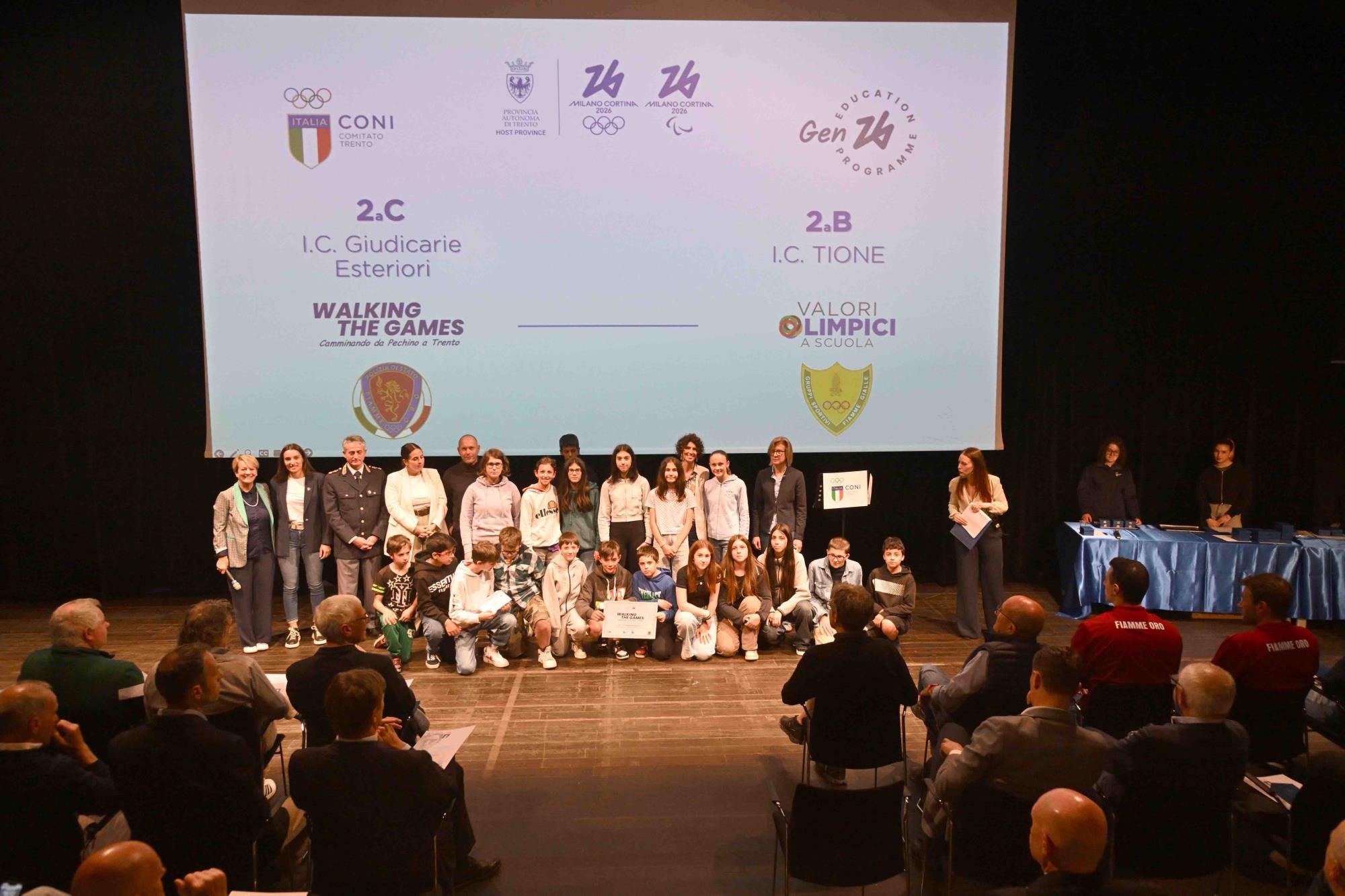 SPORT - Coni, consegnate le benemerenze sportive trentine
