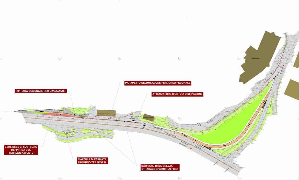 ATTUALITÀ - Civezzano, svincolo più sicuro alla Mochena