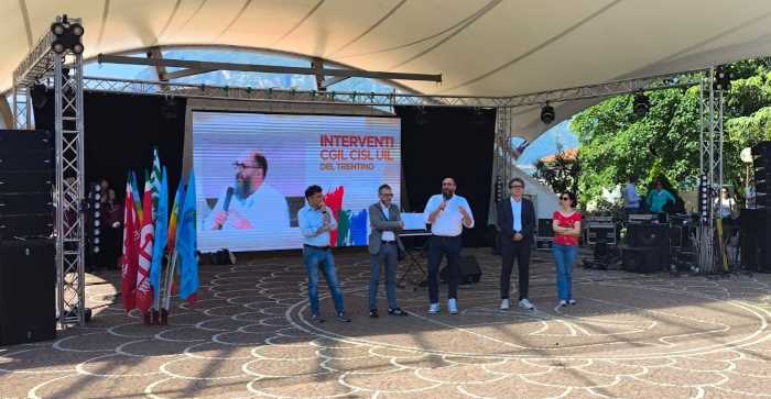 TRENTINO - Primo Maggio: a Lavis la Festa di lavoratrici e lavoratori