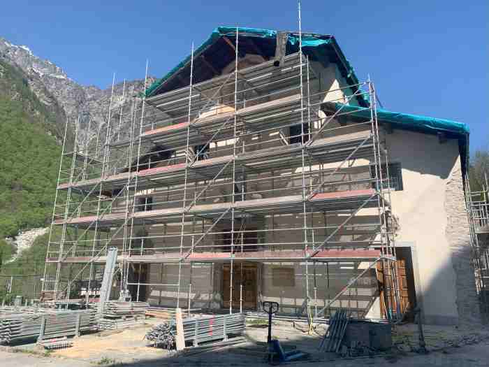 VALCHIAVENNA - San Giacomo Filippo: avanzano i lavori al Santuario di Gallivaggio