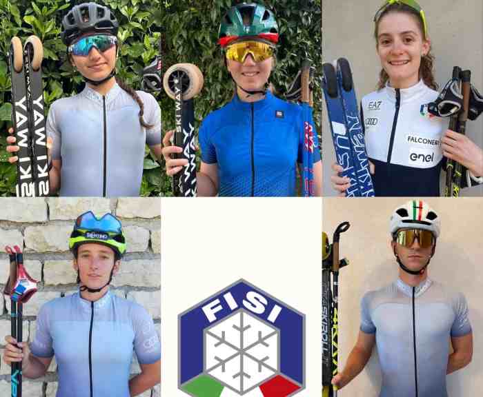SPORT - Skiroll: le squadre del Comitato Alpi Centrali