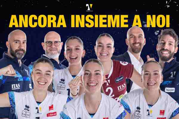 SPORT - Volley A2 femminile: Itas Trentino riparte dallo stesso staff