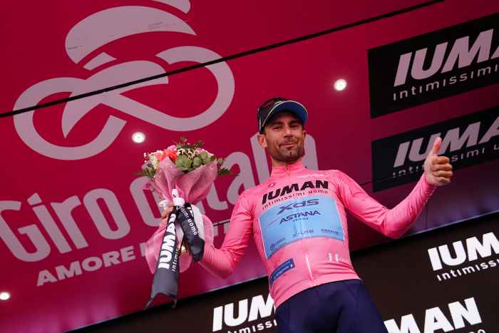 SPORT - Ciclismo, Giro d'Italia: Diego Ulissi nuova maglia rosa 