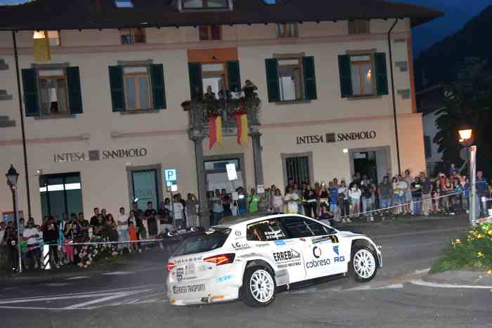 SPORT - Ilario Bondioni comanda il rally Coppa Camuna
