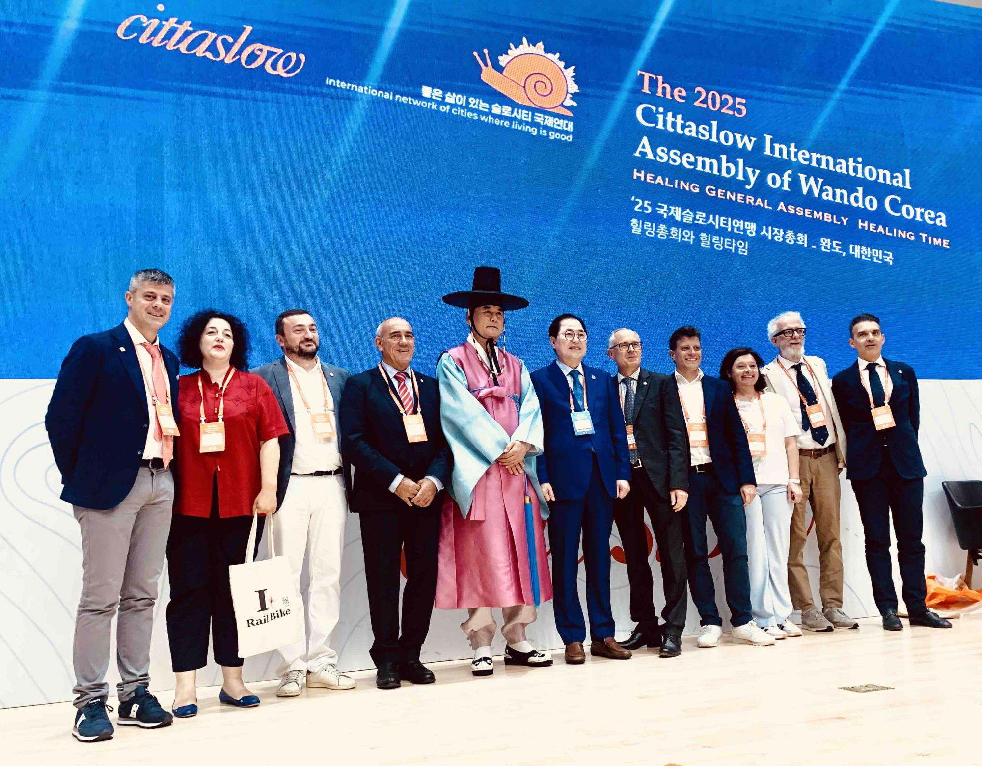 ATTUALITÀ - Chiavenna in Corea del Sud a guidare le Città Slow italiane all’Assemblea Internazionale