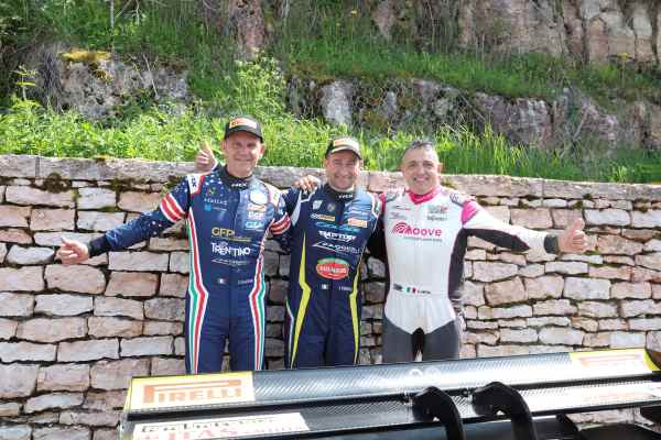 SPORT - Motori: Simone Faggioli trionfa alla Trento-Bondone del centenario
