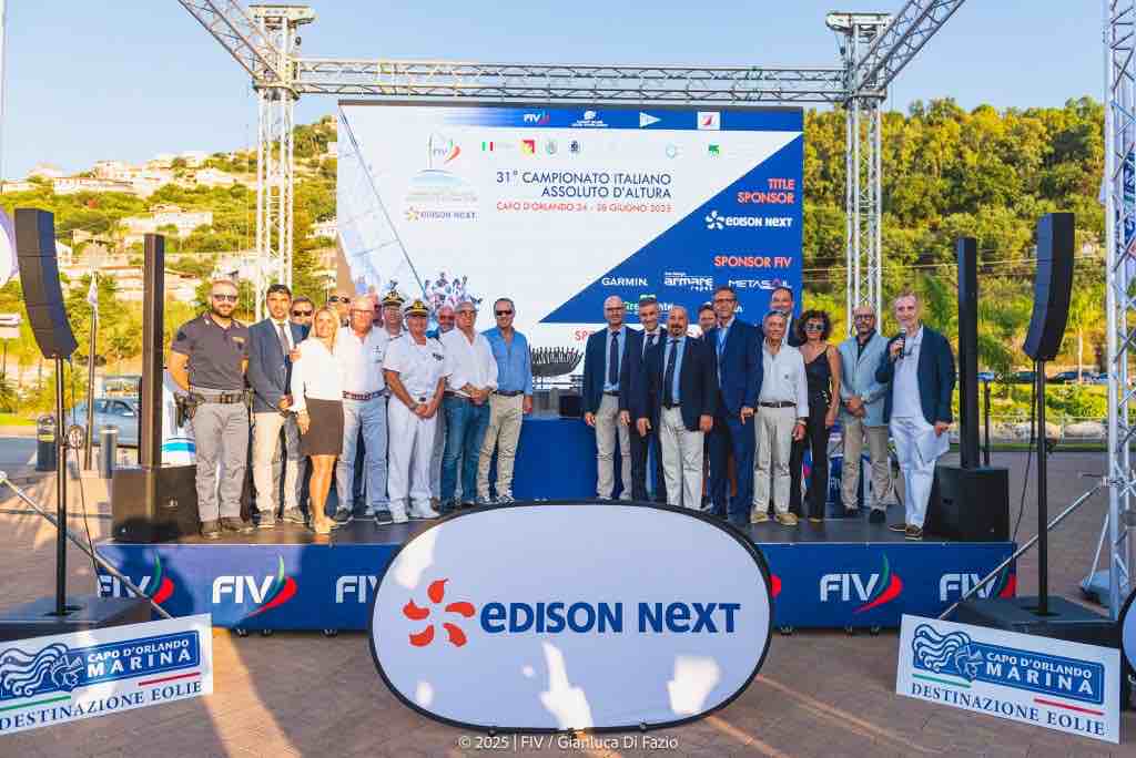 SPORT - La cerimonia di apertura del Campionato Italiano Assoluto di Vela d’Altura
