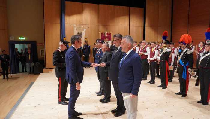 ATTUALITÀ - Festa dei carabinieri a Trento: gli encomi ai militari