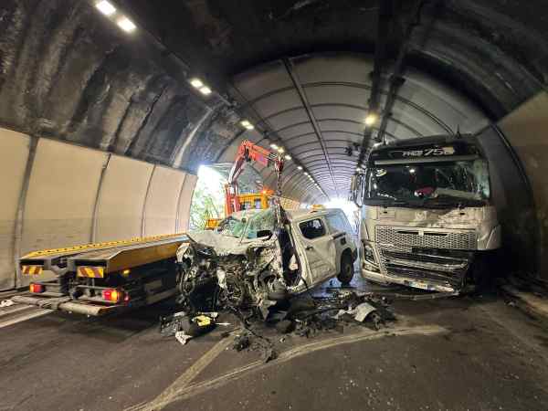 SEBINO - Terribile incidente in galleria a Marone, morto 29enne