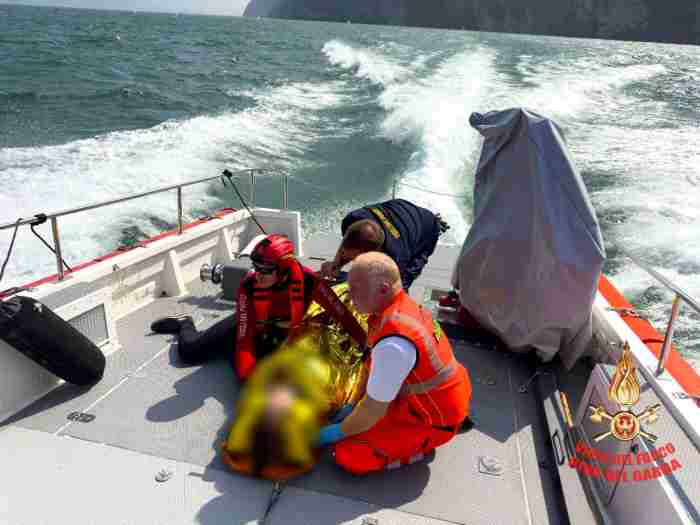 CRONACA - Riva del Garda: soccorso turista di nazionalità olandese