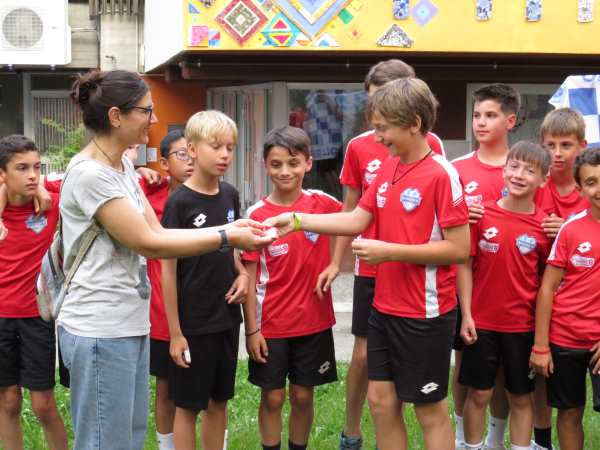 SPORT - Iniziativa benefica dei Pulcini della Nuova Sondrio Calcio