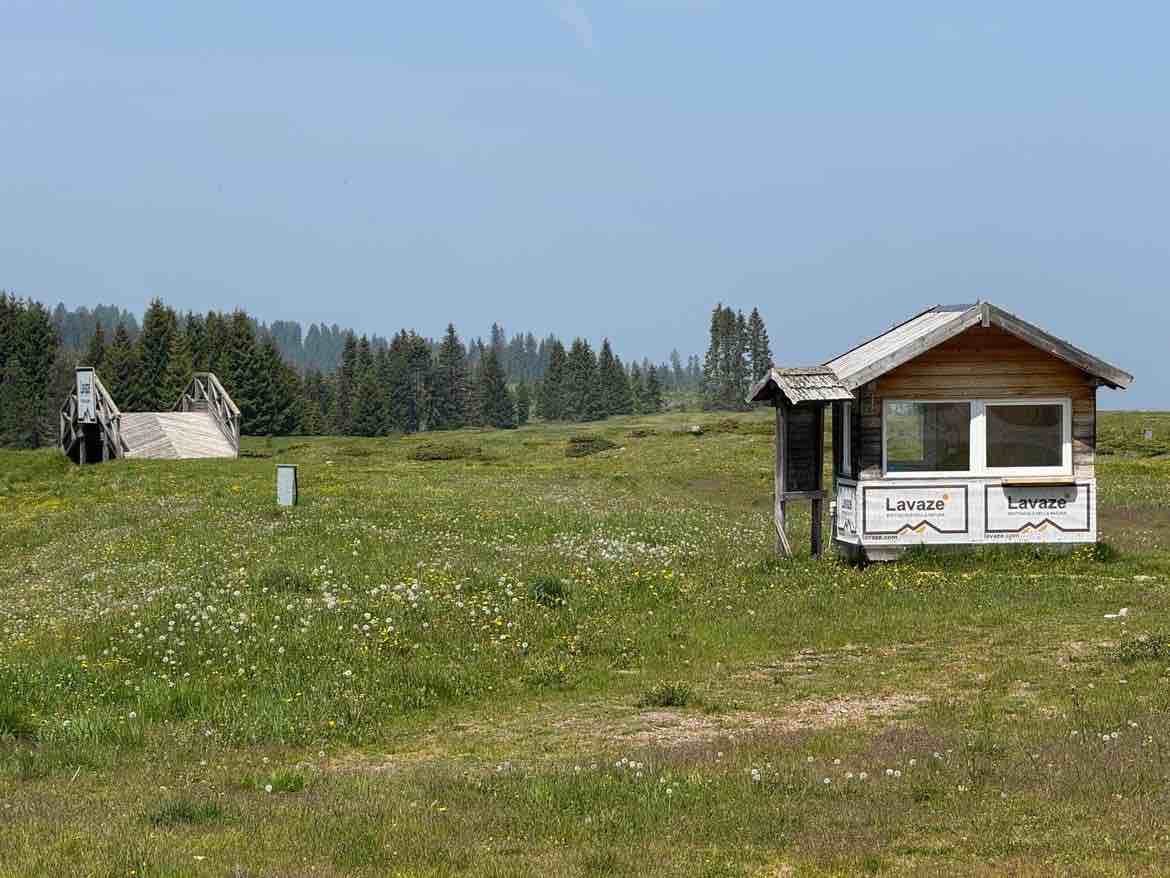 ATTUALITÀ - Lavori di sistemazione della strada tra Passo Lavazè e Passo Oclini