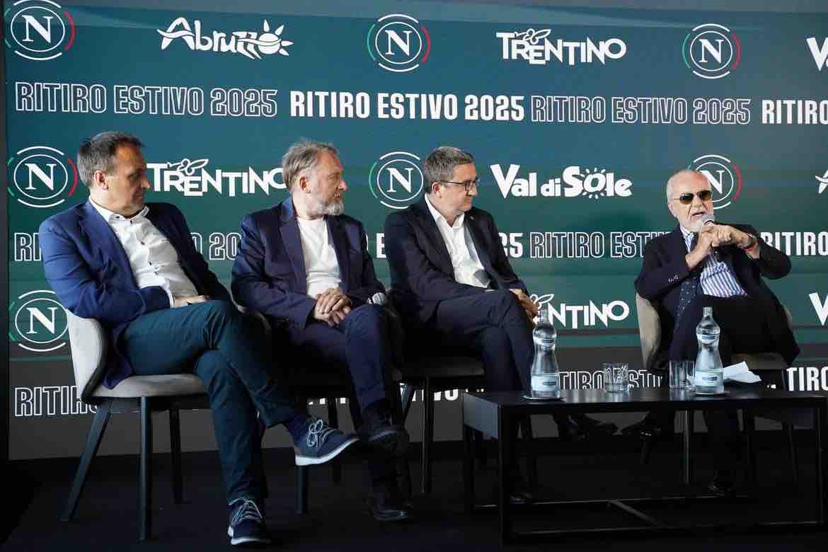 CALCIO - Il Napoli atteso a Dimaro Folgarida